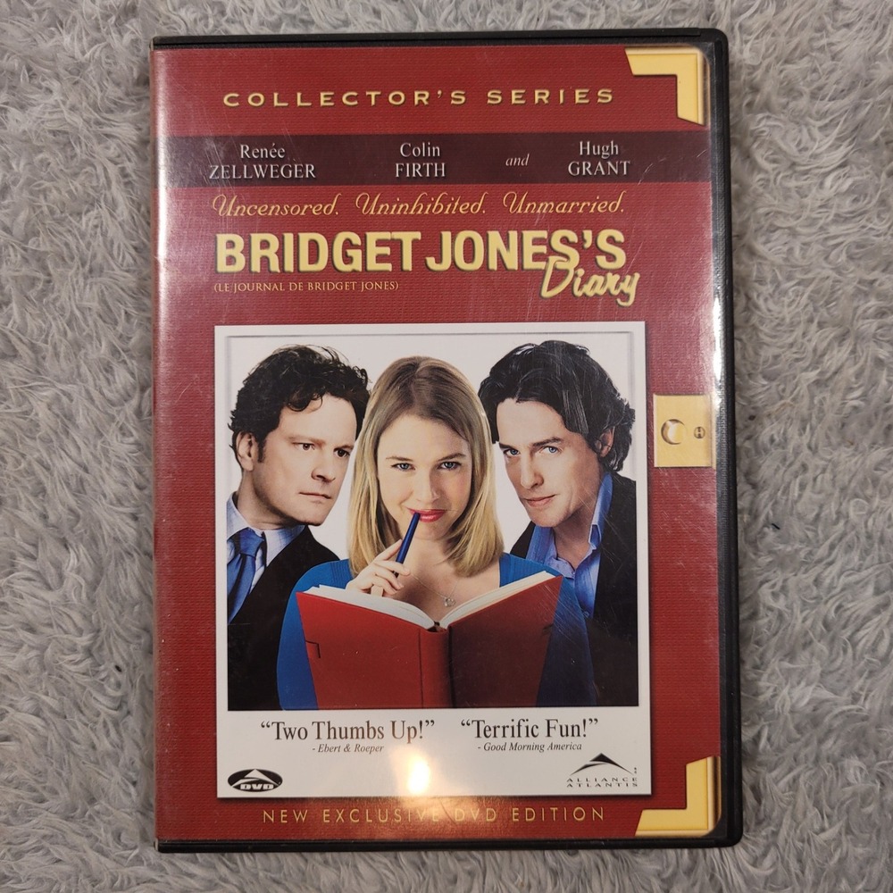 Bridget Jones's Diary (DVD, 2004) Zellweger Firth Grant